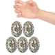 thumbnail image 1 of Anillos De Entrenamiento De Mano De Silicona, Dedos De Ejercicio Para Aliviar El Estrés, Anillos Fortalecedores De Agarre De Mano Fáciles De Llevar Para La Oficina, 1 of 8