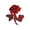 Altotux_CH6578_Red, variant on Altotux 2.75" x 2" Red Pink Lilac Rose Embroidered Patch Floral Embroidery Iron On Applique By Piece (Pink)