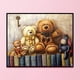 thumbnail image 1 of Cuadros Decorativos Punto de cruz completo 11CT Hilo de algodón DIY Oso Muñecas Kits impresos (40x57cm) Ndcxsfigh Nuevos Originales, 1 of 1
