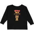 thumbnail image 3 of Inktastic Yorkshire Terrier Dog Yorkie Boys or Girls Long Sleeve Toddler T-Shirt, 3 of 5