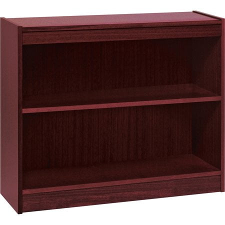 Lorell, Bibliothèque en Placage de Bois Franc, 1 Pièce