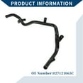 thumbnail image 5 of Radiator Hose No.027121065P Car Engine Coolant Water Pipe for Volkswagen Golf 1988-1992 Metal Black 1 Pc, 5 of 6