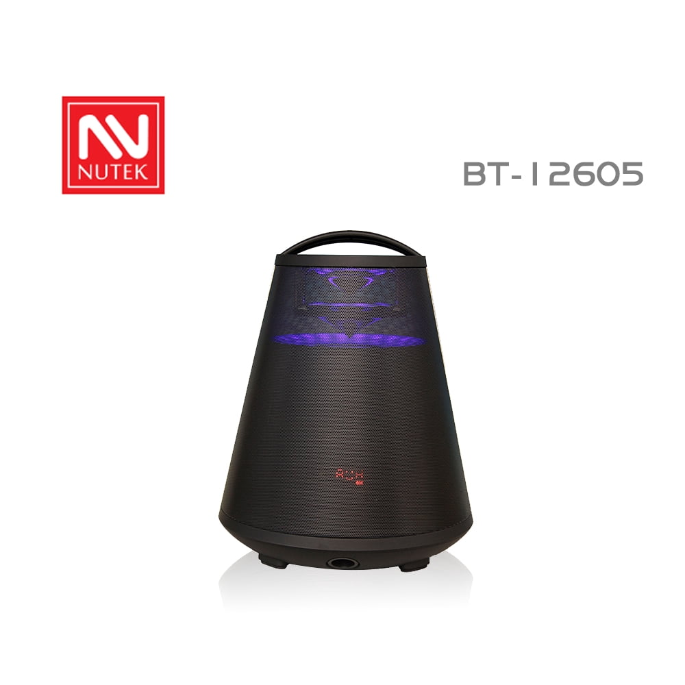 Nutek BT126051 Portable Bluetooth Speaker 6.5inch Woofer