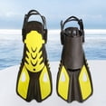 thumbnail image 4 of Zapatos de playa de silicona, aletas de natación duraderas, antideslizantes para deportes acuáticos (S/M amarillo) Tmvgtek Para Estrenar, 4 of 8