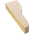 thumbnail image 6 of 2"W x 4"D x 12"H Thin Greensboro Rough Cedar Woodgrain TimberThane Corbel, Primed Tan, 6 of 6