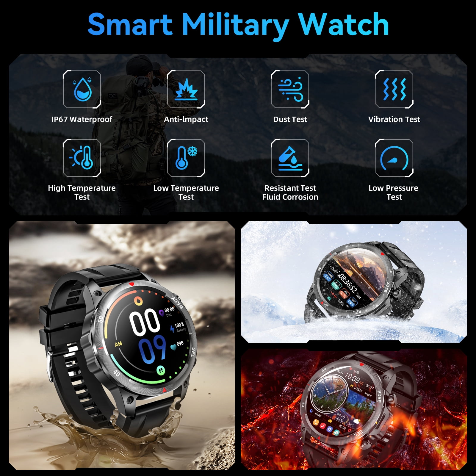 smart watch for Women, Compatible with Android and iPhone Devices, Featuring Fitness Tracker, 1.85-inch Smartwatch Gift, Answer/Make Calls/120 Sports Modes, IP68 Water-Resistant Fitness Watch (Pink)
