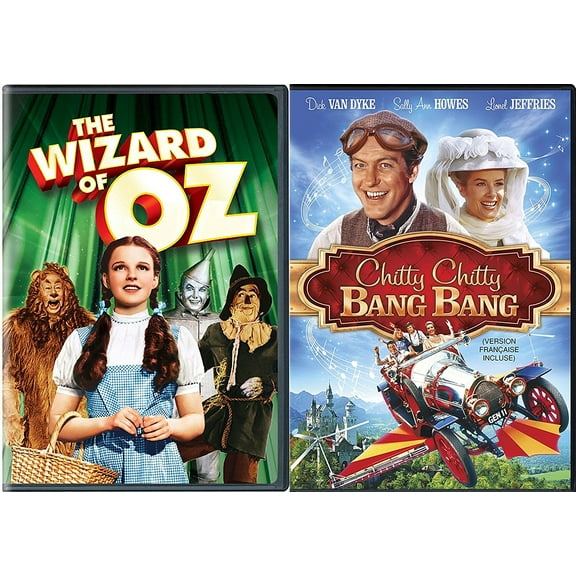 Family Classics The Wizard of Oz & Chitty Chitty Bang Bang DVD Double Feature