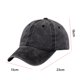 thumbnail image 2 of Gat de béisbol de algodón Sombrero de papá ajustable Mujeres transpirables Caberas al aire libre (negro), 2 of 8