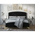 thumbnail image 1 of HMD Waylon Full Upholstered Panel Bed, Black, 1 of 5