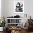 thumbnail image 4 of Art.com Chimpanzee Reading Newspaper Photographic Print by Bettmann, White Frame Wall Art, 32" x 40", 4 of 5