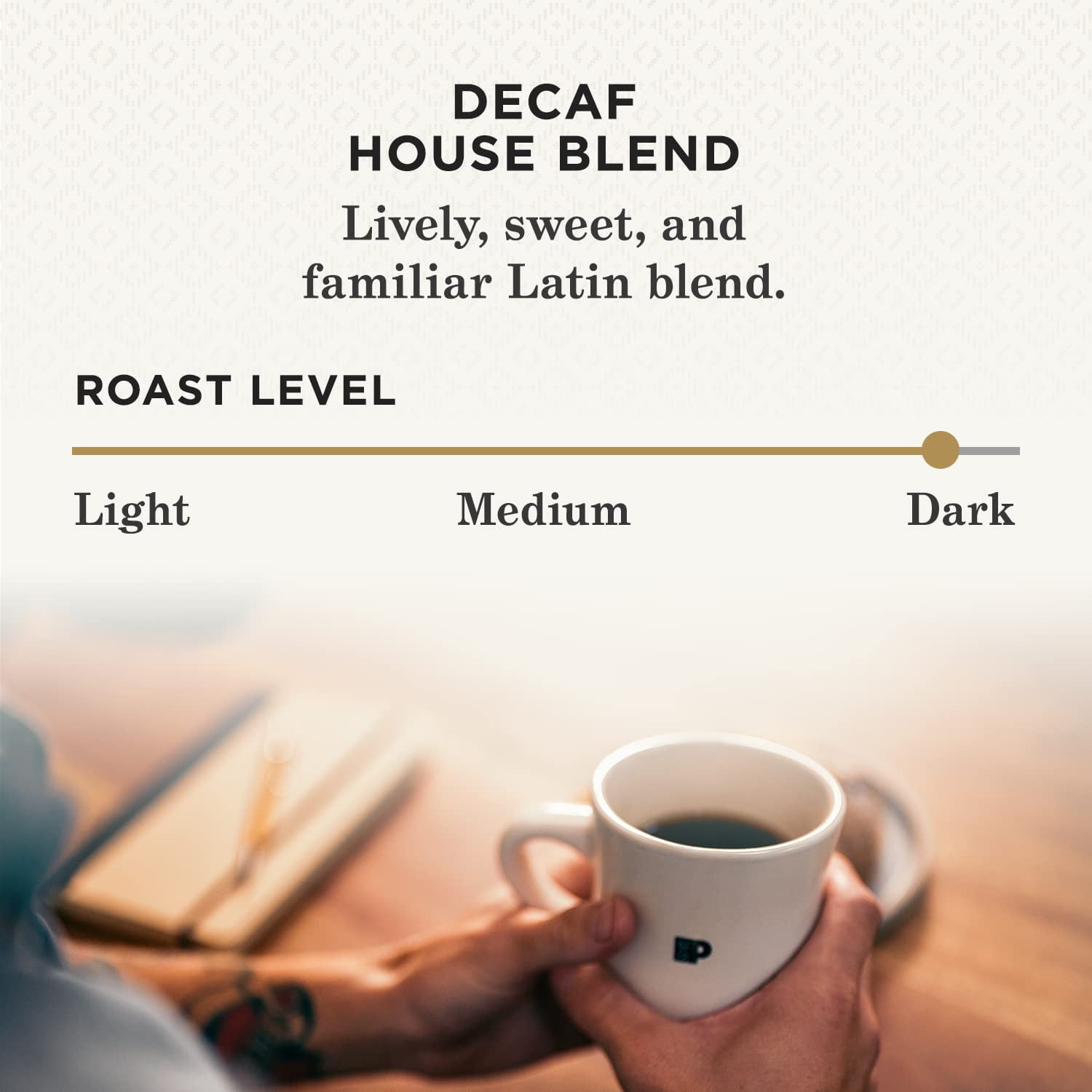 Peet's Coffee Decaf House Blend K-Cup Coffee Pods, 60 Count