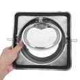 thumbnail image 3 of Raindrops 1Pack Flat Dryer Vent Valve Square 11.4x7.5x1.8in, 3 of 6