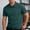 (Casual 354)Green, variant on Mens T-Shirt Summer T Shirt Oversize Casual Fashion Short Sleeve Refreshing Breathable Business Color Tops Tees Plus Size