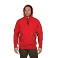 thumbnail image 3 of Milwaukee-350R-3X Heavy Duty Red Pullover Hoodie - 3X, 3 of 10
