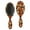 Autumn Halloween Pumpkin, variant on Red Christmas Snowflake Pattern Hair Brush,Girls Detangling Hair Brush,Glide Through Tangles with Ease for Wet & Dry Hair,8.8"X2.8"