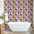 thumbnail image 6 of Ambesonne Flower Peel & Stick Wallpaper for Home, Groovy Exotic Fantasy, 13"x36", Multicolor, 6 of 6