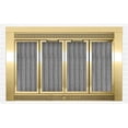 thumbnail image 1 of Traditional Fireplace Doors, Antique Brass - 46 lbs, 1 of 1