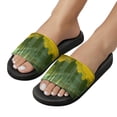 thumbnail image 5 of GZHJMY Stylish Slides for Women Men, Sunny Forest Background Soft Flexible Slip-on Sandals Slippers, 5 of 7