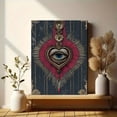 thumbnail image 6 of UXIEQU Mystical Eye Heart Canvas Wall Art 15.75x11.81 Inches, 6 of 8