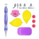 thumbnail image 2 of 13pcs 5D resina diamante pintura punto taladro bricolaje Cielo estrellado violeta SM SunniMix Bandejas de pintura de diamantes, 2 of 8