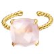 thumbnail image 1 of de para mujer, ajustable de cristal rosa, de cristal rosa que Pueden abrir, de plata para am, 1 of 7