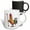 Multicolor, variant on 3drose, Cute Funny Rooster Chicken Playing Golf Golfers Sports Golfing Cubism, 11oz Mug