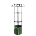 thumbnail image 3 of Enrejado de jardín negro, marco de escalada vertical para jardinería, enrejado de plantas de metal para 105x50cm, 3 of 9