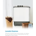 thumbnail image 5 of Lavadora Semiautomática Midea 11 kg Doble Tina Color Blanco MT100W110W_WMX, 5 of 5