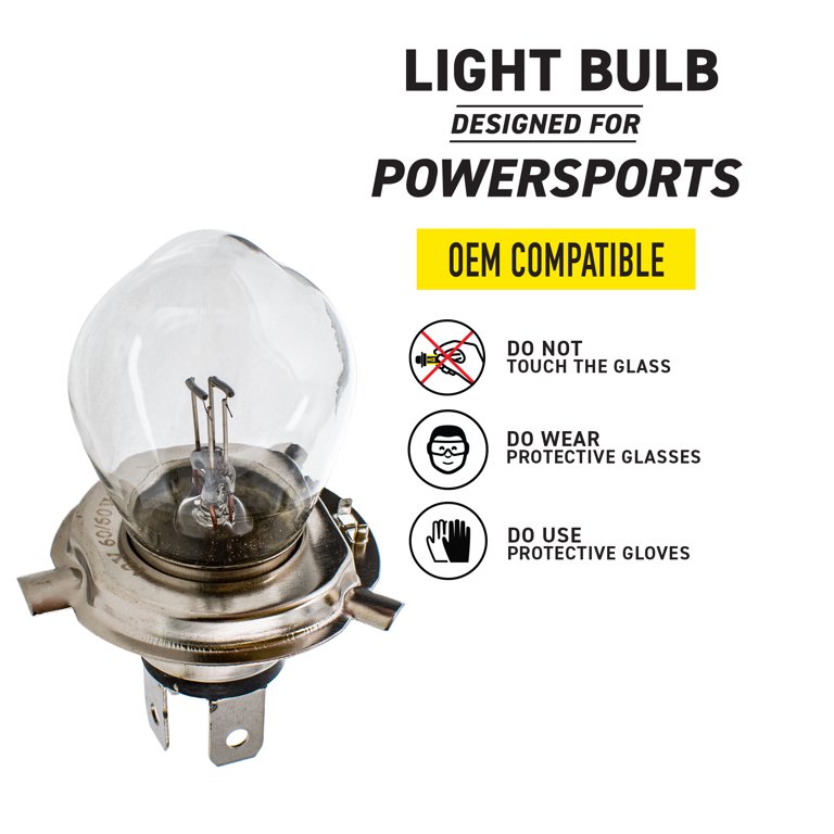 Niche A5988 Headlight Bulb for Polaris Arctic Cat Lynx Snowmobile