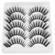 thumbnail image 2 of 5 pares de pestañas postizas rizadas gruesas profesionales maquillaje de fecha pestañas postizas portátiles Set011, 2 of 8