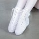 thumbnail image 1 of 2023 nueva moda hombres mujeres deportes zapatillas de baile zapatos de baile de Jazz botas de baile con cordones zapatillas de deporte rojas, negras y blancas, 1 of 5