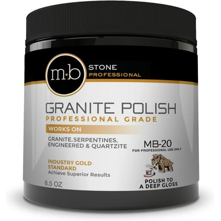 MB-20 Stone Granite Polishing Compound 8.5 Oz. for Professional use only