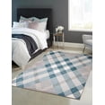 thumbnail image 2 of Aqua Kors Grey Polyester Rug 3'0" x 5'0", 2 of 7