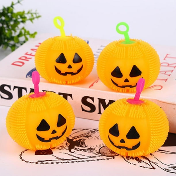 Juguetes De Halloween Con Bolsa De Almacenamiento De Calabaza