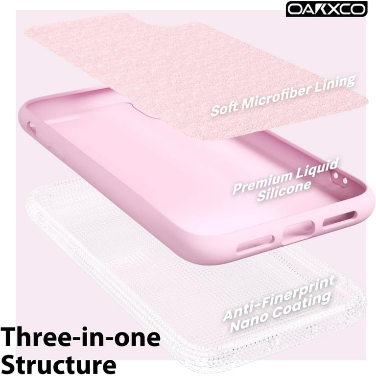 for iPhone XR Phone Case Liquid Silicone, Thin Slim Soft Rubber