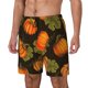 thumbnail image 1 of Fotbe Orange Pumpkin Traje de Baño para Hombre – Shorts de Natación de Secado Rápido con Forro y Bolsillos-XX-Large, 1 of 6