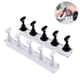 thumbnail image 2 of Juego de 2 soportes acrílicos para práctica de manicura, soportes magnéticos para puntas de uñas, soportes de exhibición para entrenamiento de uñas, soportes de cristal para uñas DIY, 2 of 8