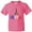 Neon Pink, variant on Inktastic France Eiffel Tower Flag in Text Youth T-Shirt