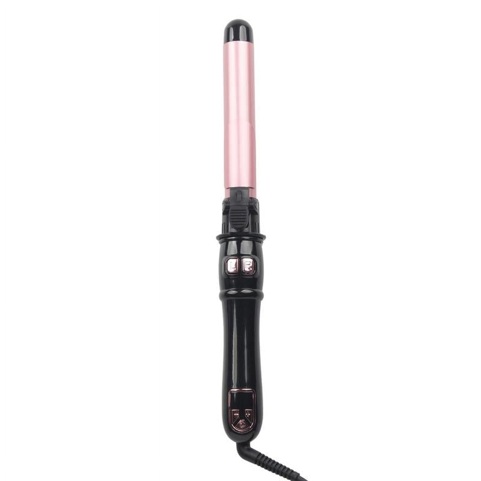 Rotating Curling Iron, Automatic Curling Iron 1.25 Inch Self Rotating Hair Curler with Long Barrel for Beach Curls/Waves, 1.25" Large Barrel Curling Wand for Long Hair, Dual Voltage, Gift for Women
