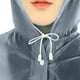 thumbnail image 5 of Capa impermeable de EVA para mujer, para exteriores, de manga larga, con capucha, para hombre y mujer, 2 piezas, 5 of 8