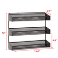 thumbnail image 3 of Fuleadture Set of 2 3 Tiers Storage Shelf for Kitchen-Bronze, 3 of 7