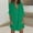 Green, variant on FAHXNVB Women's Long Sleeve Button Down Shirts Dresses Casual Loose Fit Beach Cover Up Oversized Blouse Tops with Pockets