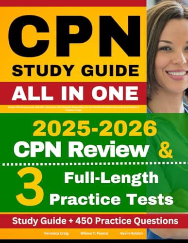 Pre-Owned CPN Study Guide: Latest CPN Review book and 450+ Questions ...