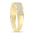 thumbnail image 2 of SZUL Women's 1/3 Carat TW Round Diamond Rave Wedding Band in 10K Yellow Gold (J-K-L Color, I2-I3 Clarity), 2 of 5