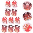 thumbnail image 4 of 10Pcs Christmas Gift Box Apple Storage Box Xmas Portable Gift Box Party Supplies, 4 of 7