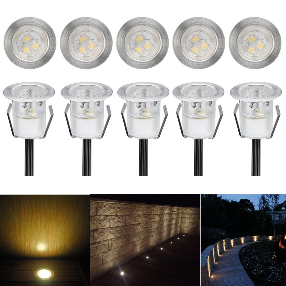 Low Voltage Led Deck Light Kit Waterproof Outdoor Garden