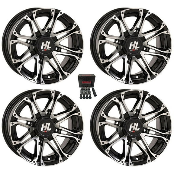 High Lifter by STI HL3 14" Wheels Machined Can-Am Commander Maverick Renegade Outlander Defender