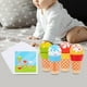 thumbnail image 1 of Juego de helados de madera de 4 piezas Baoblaze juguete de helado Montessori Juego de simulación en miniatura, 1 of 8