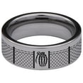 thumbnail image 4 of Soldier Skull Tungsten Carbide Ring, 4 of 9