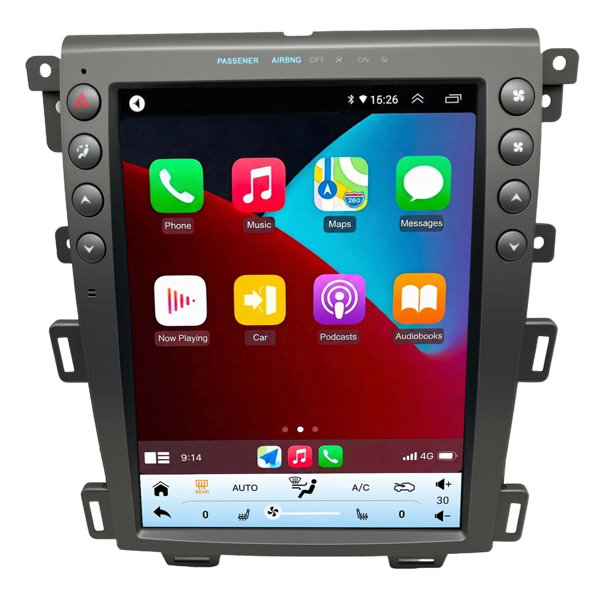 12.1 Inch Car Stereo for Ford Edge 2011-2014, 8-Core 2GB+32GB Head Unit with Wireless CarPlay & Android Auto